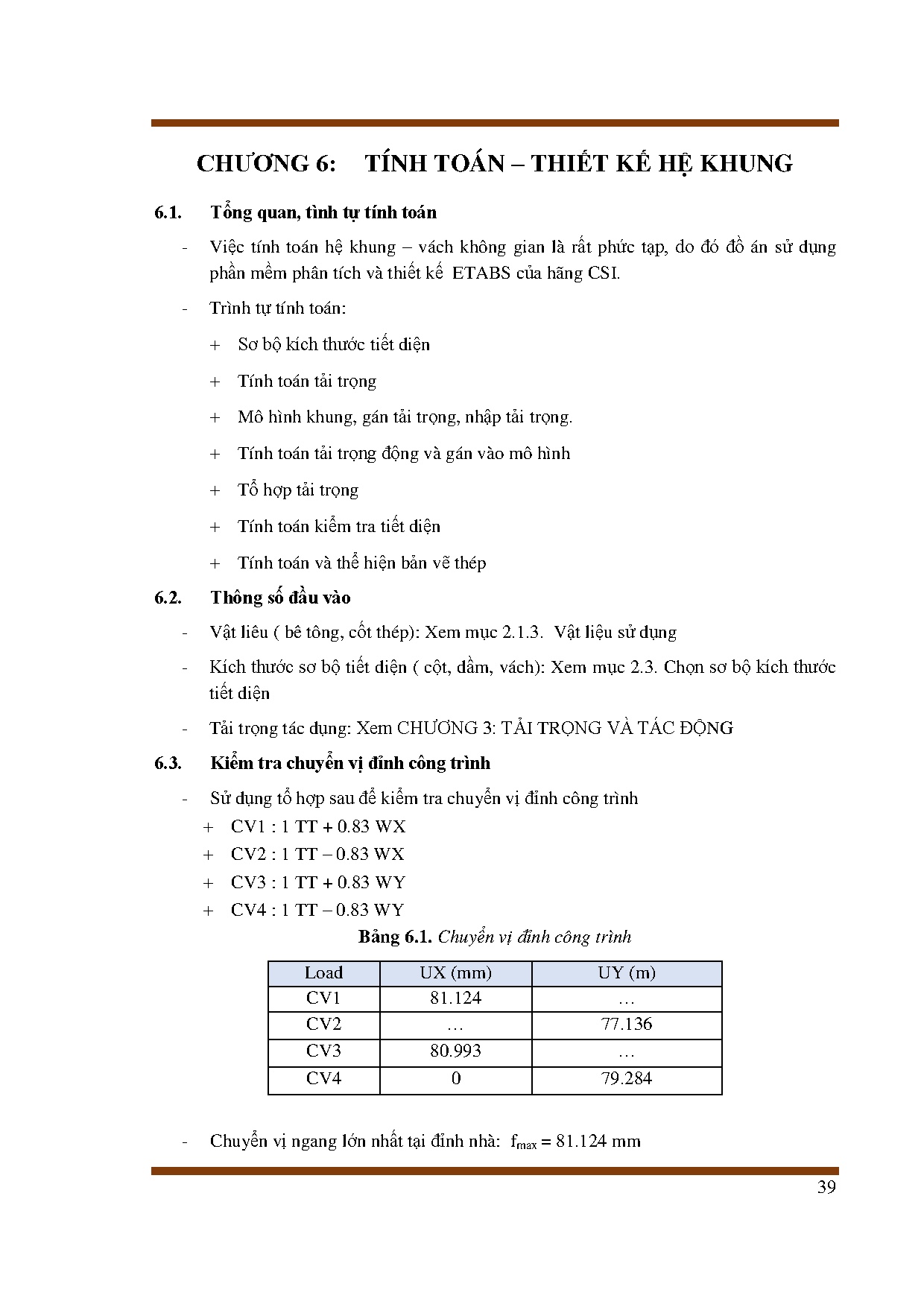 Đồ án tốt nghiệp - Thiết kế chung cư CT1 - Linh Đàm, Hà Nội - Trang 51
