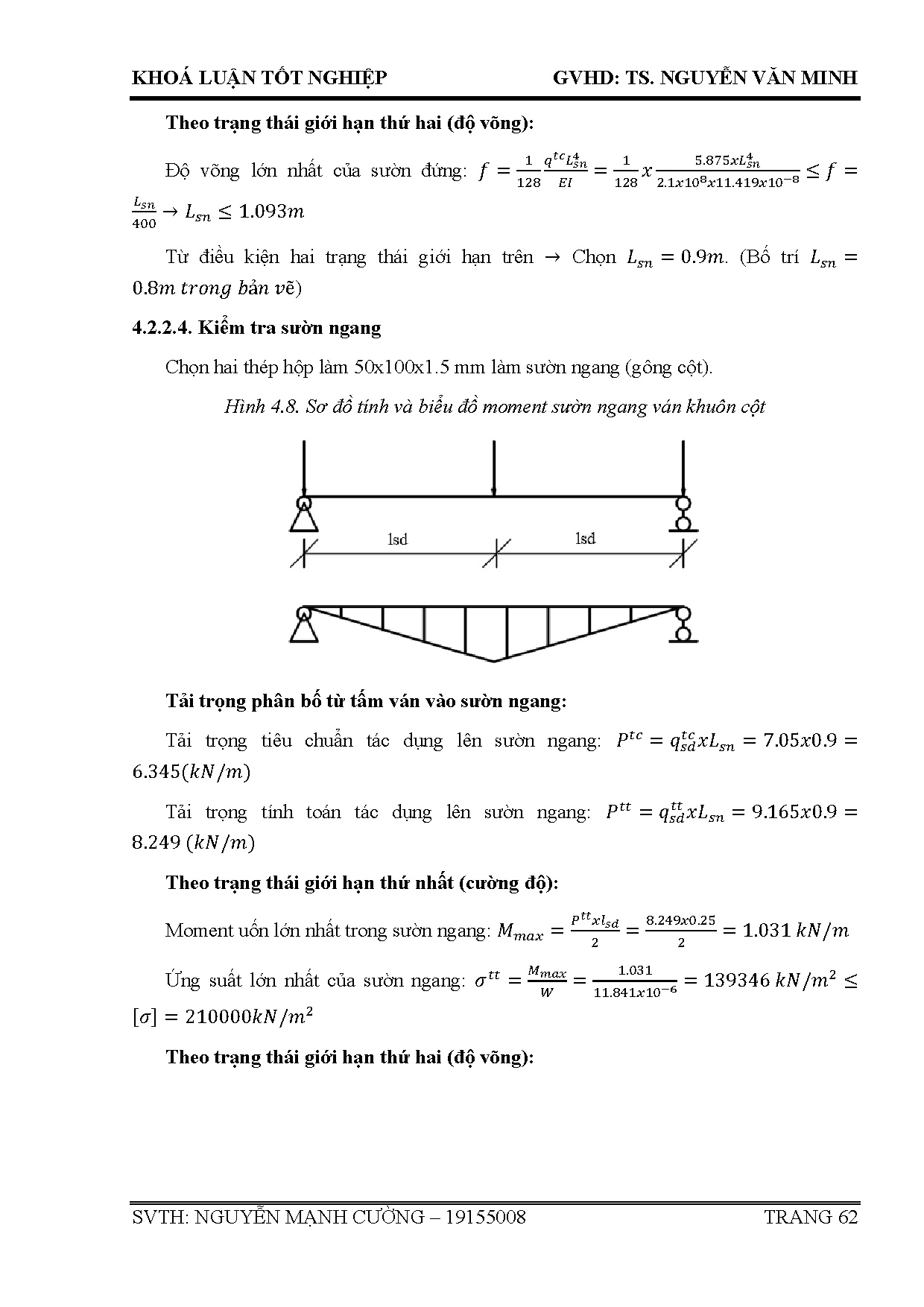 Đồ án tốt nghiệp - Công trình cao ốc văn phòng MBN-TP.HCM - Trang 72