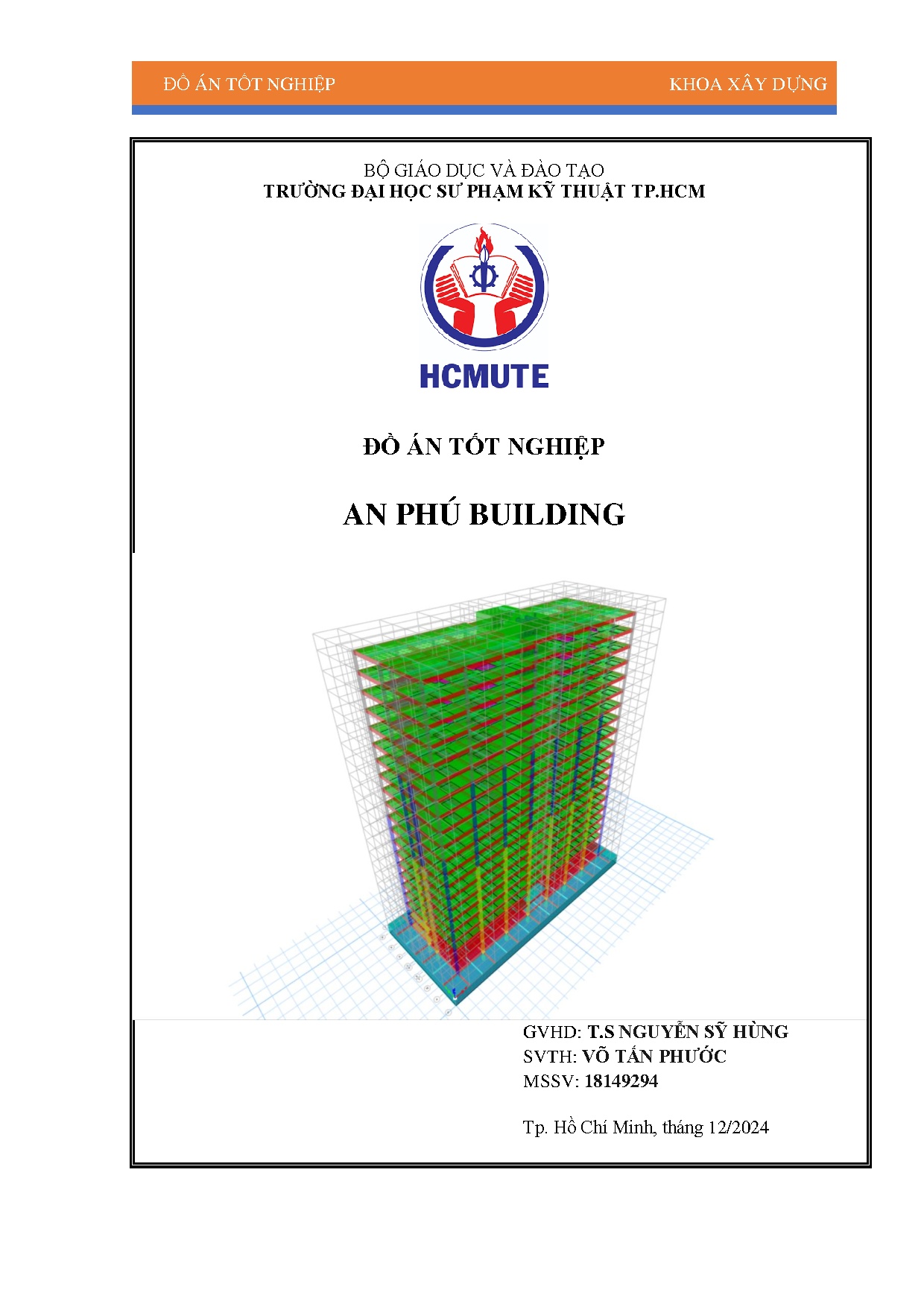 Đồ án tốt nghiệp - An Phú Building