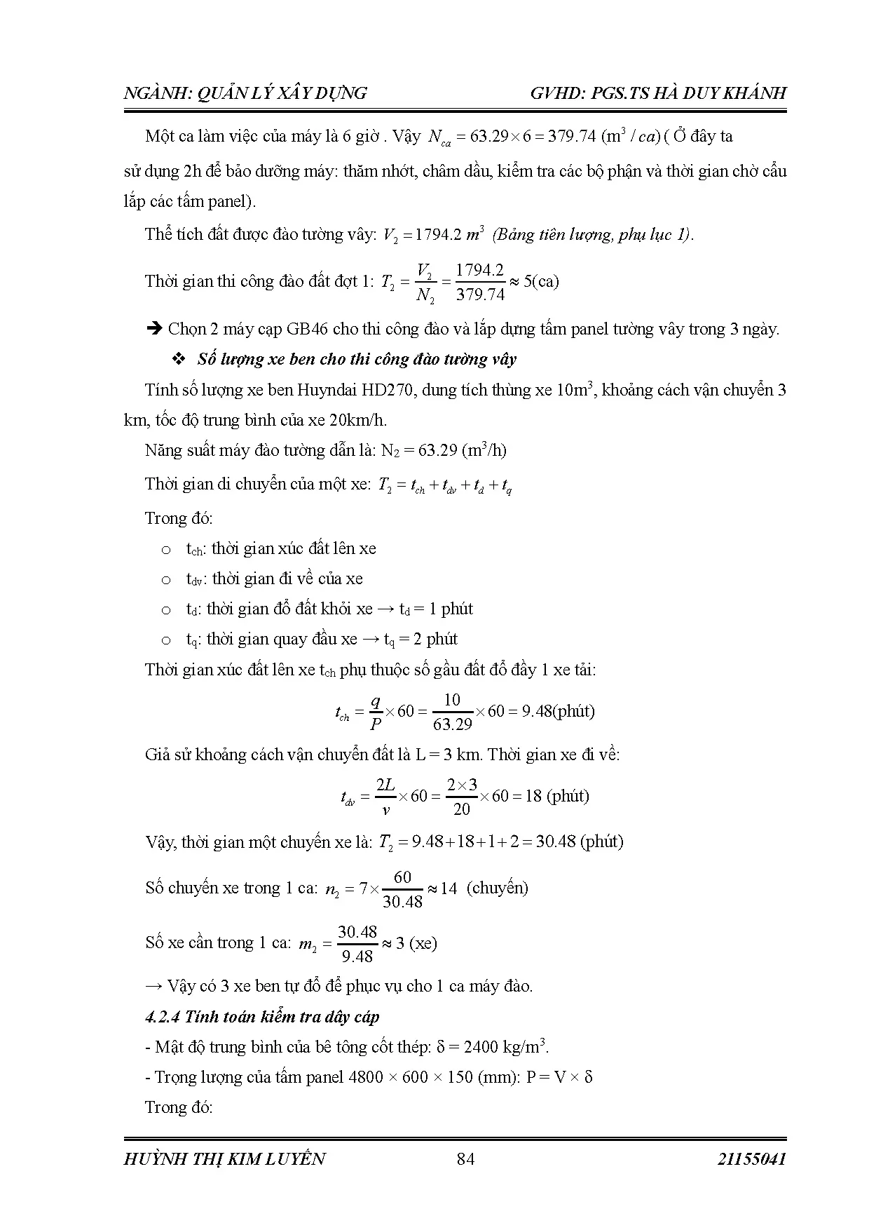 Đồ án tốt nghiệp - Chung cư Icon D3 - Trang 95