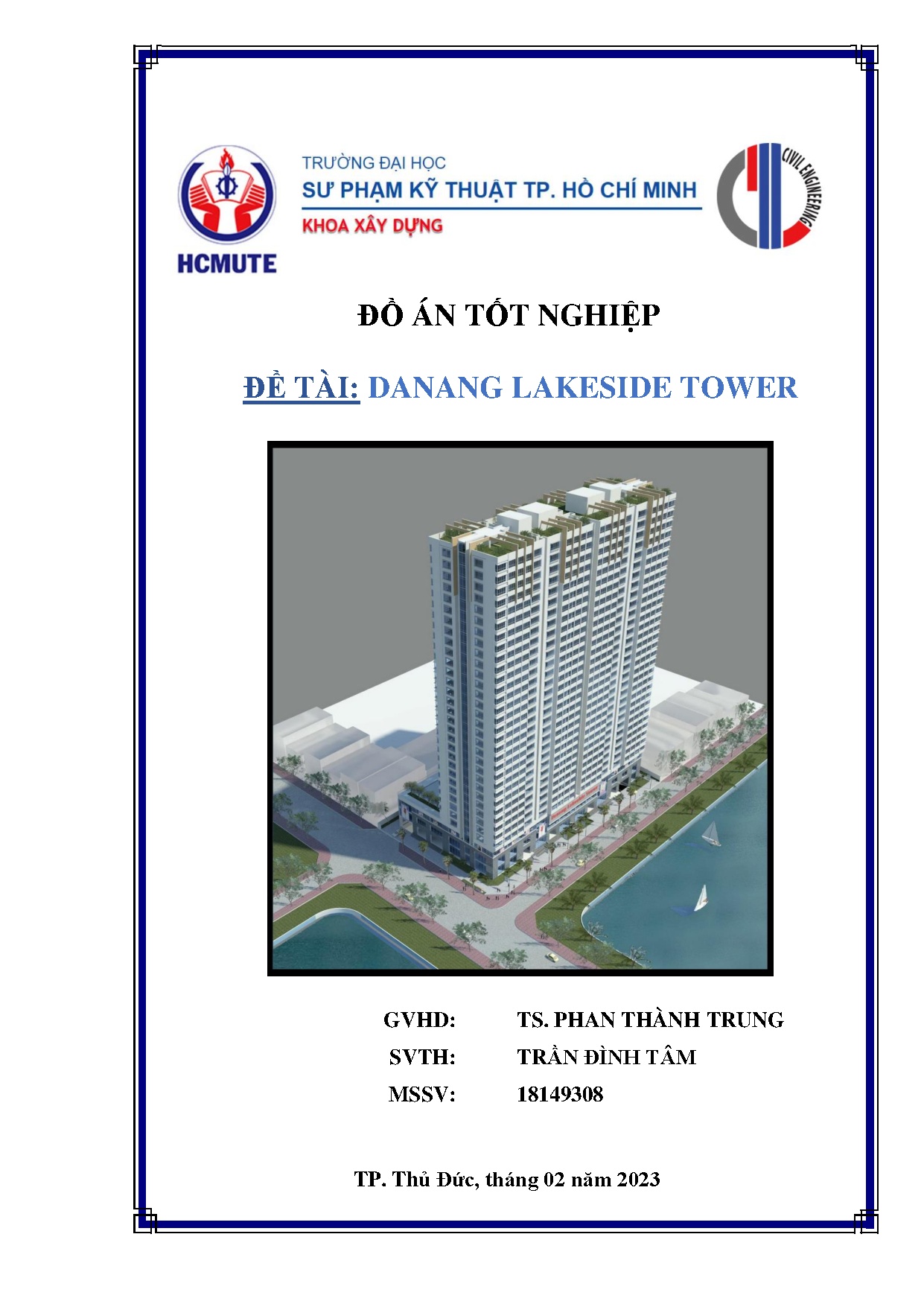 Đồ án tốt nghiệp - Danang Lakeside Tower