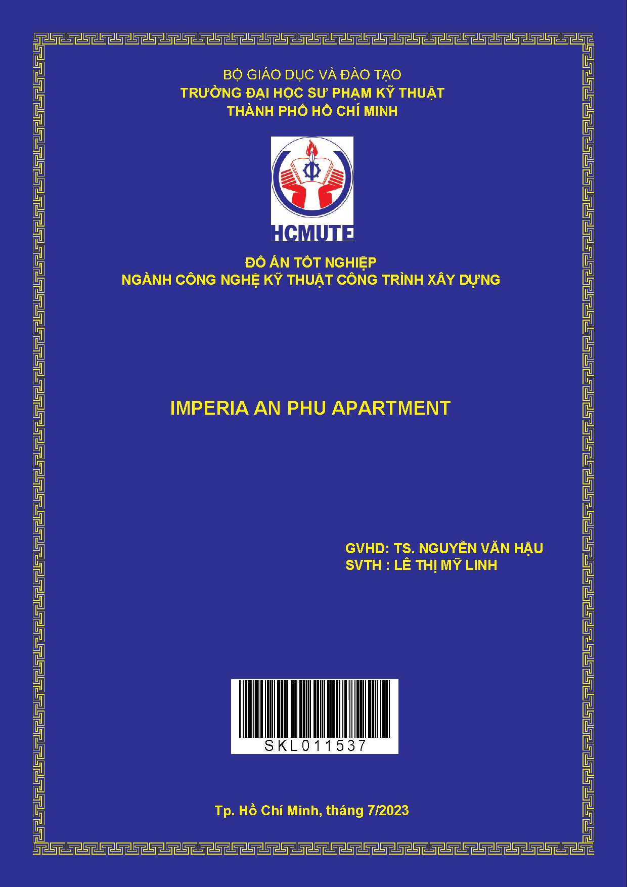 Đồ án tốt nghiệp - Imperia An Phu Apartment