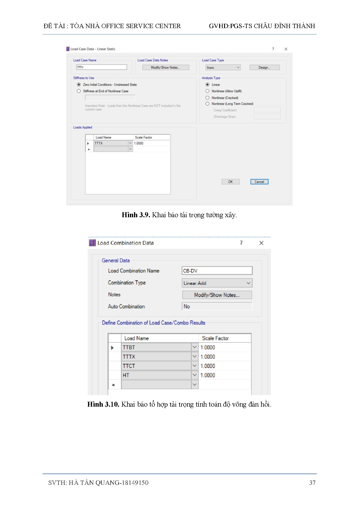 Đồ án tốt nghiệp - Thiết kế tính toán Tòa nhà Office service center - Trang 37