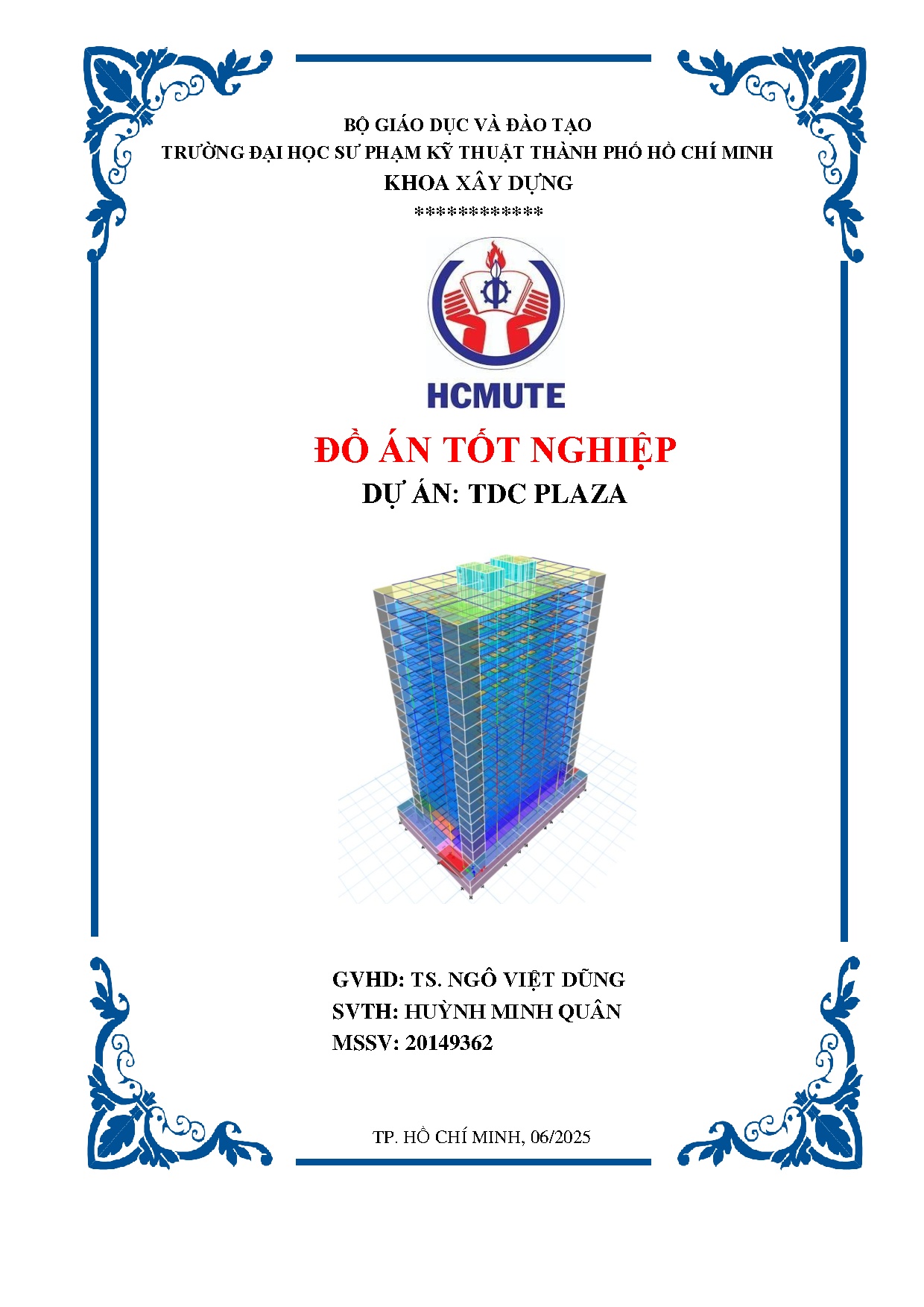 Đồ án tốt nghiệp - TDC Plaza