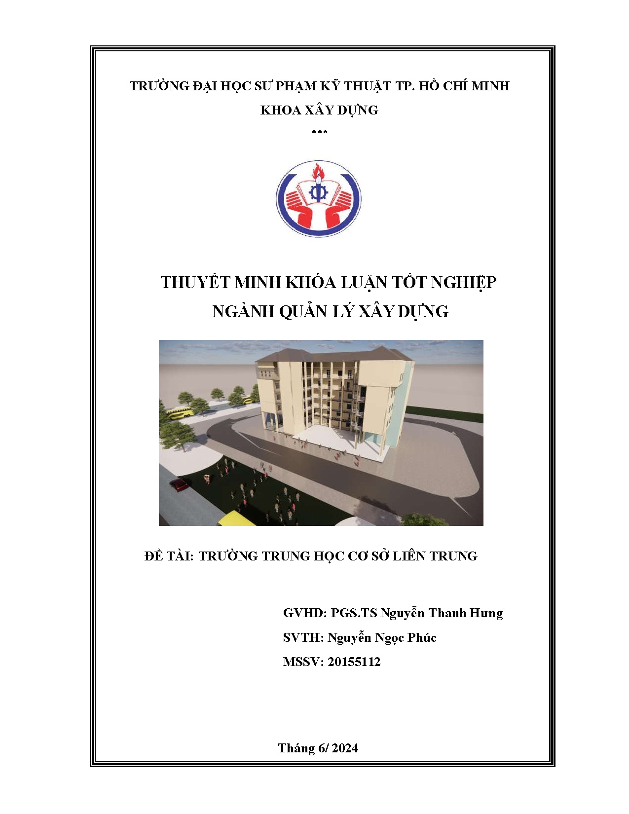 Đồ án tốt nghiệp - Trường THCS Liên Trung