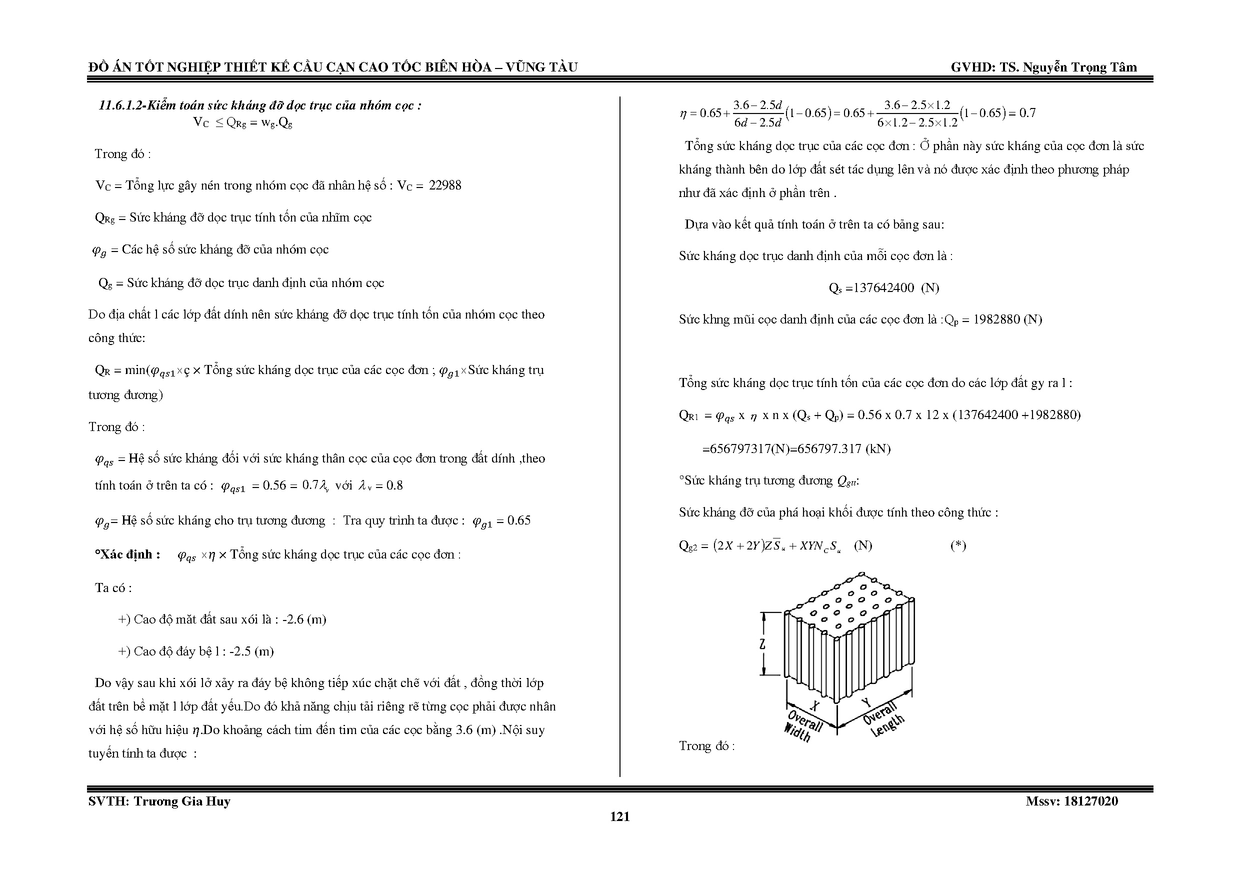 Đồ án tốt nghiệp - Thiết kế cầu BTCT đường cao tốc Biên Hòa-Vũng Tàu đúc trên Đà Giáo - Trang 129
