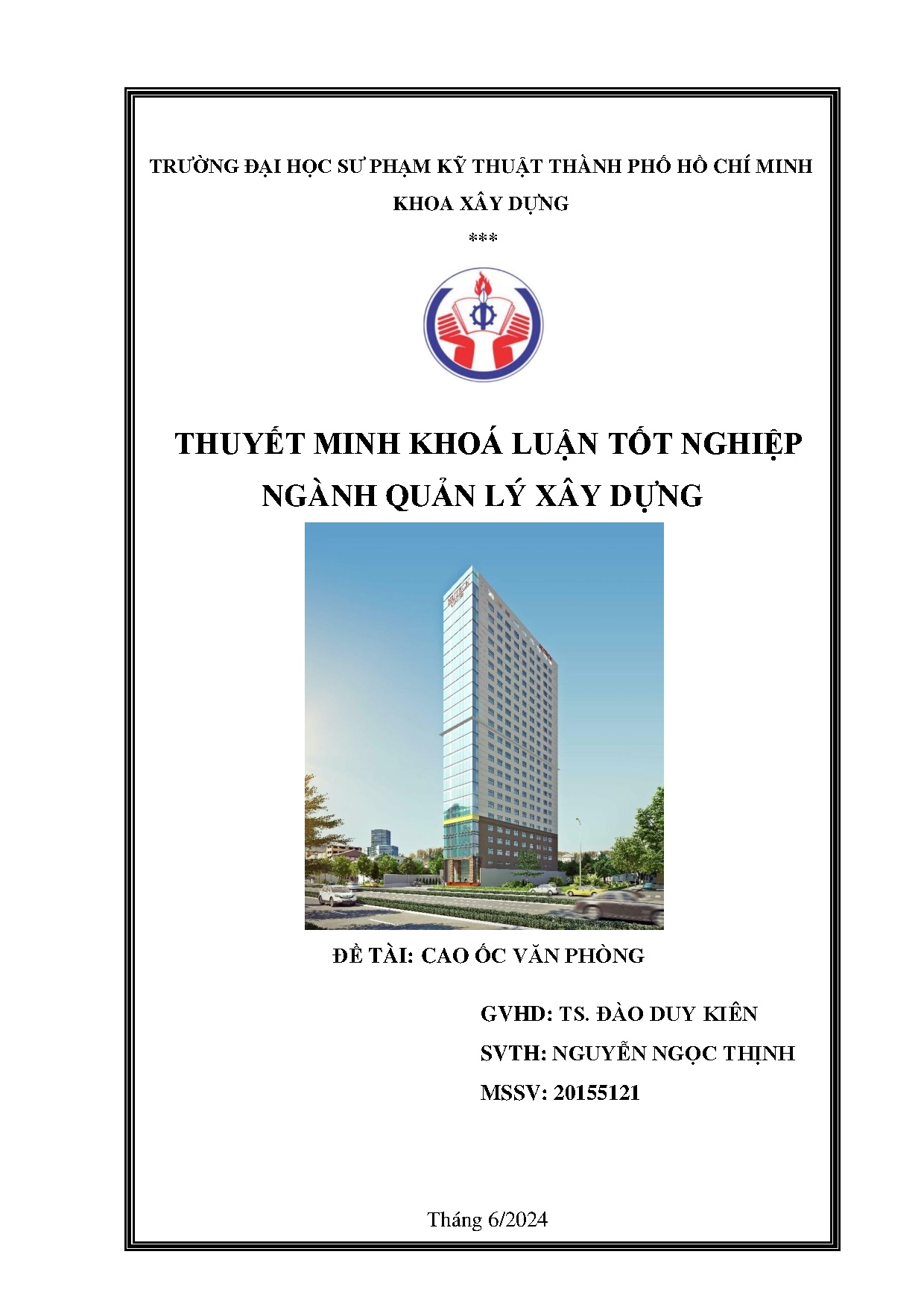 Đồ án tốt nghiệp - Cao ốc văn phòng