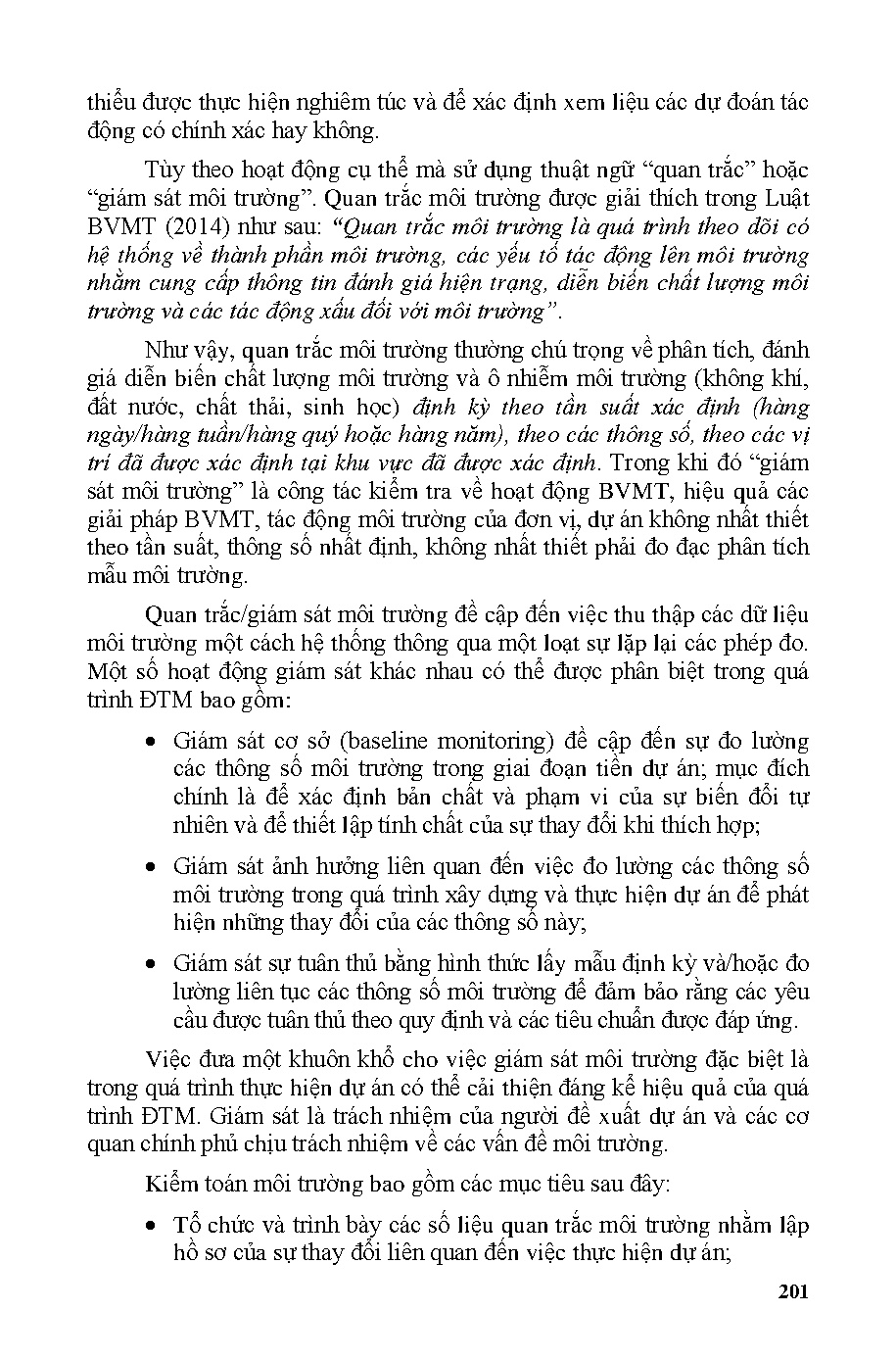Giáo trình đánh giá tác động môi trường (HCMUTE) - Trang 201