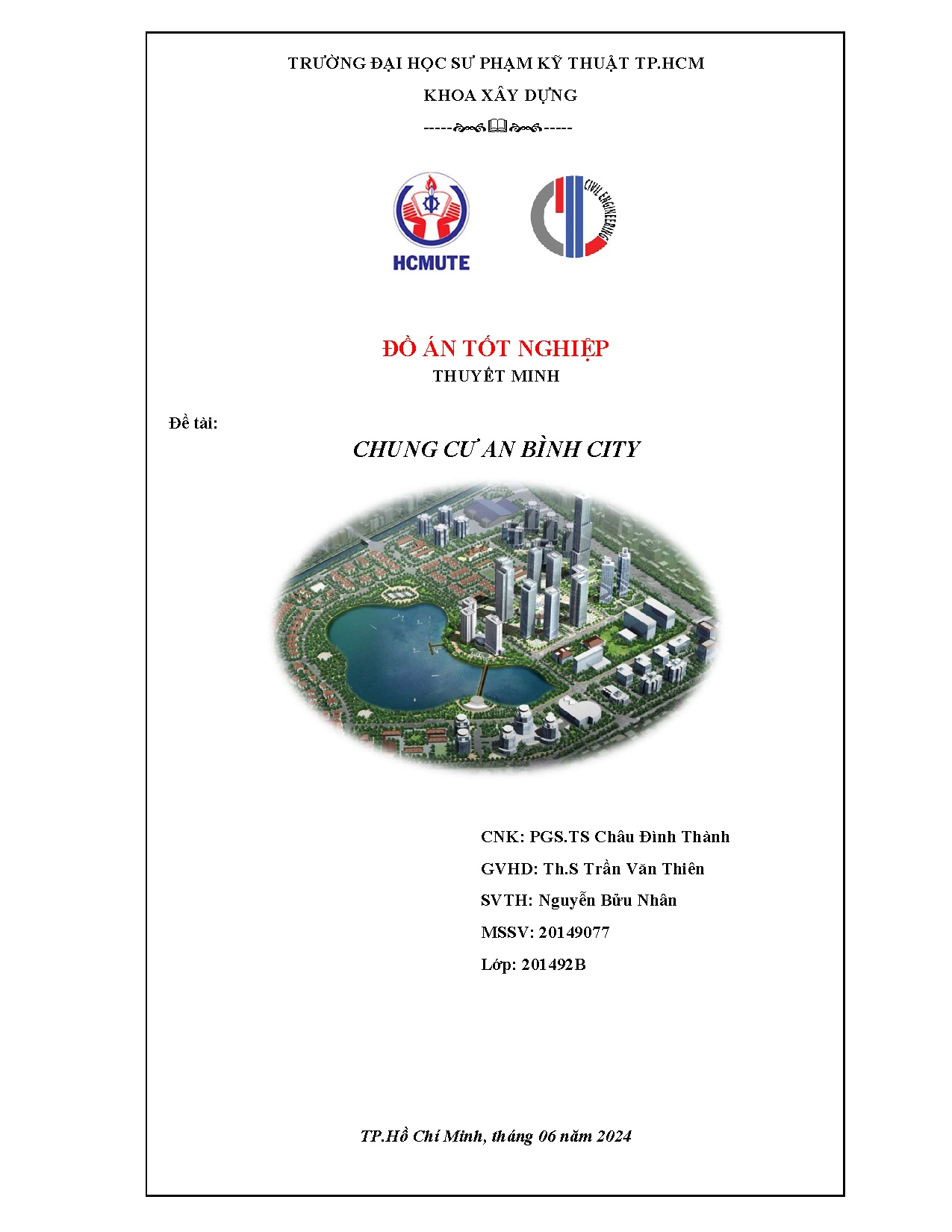 Đồ án tốt nghiệp - Chung cư An Bình city