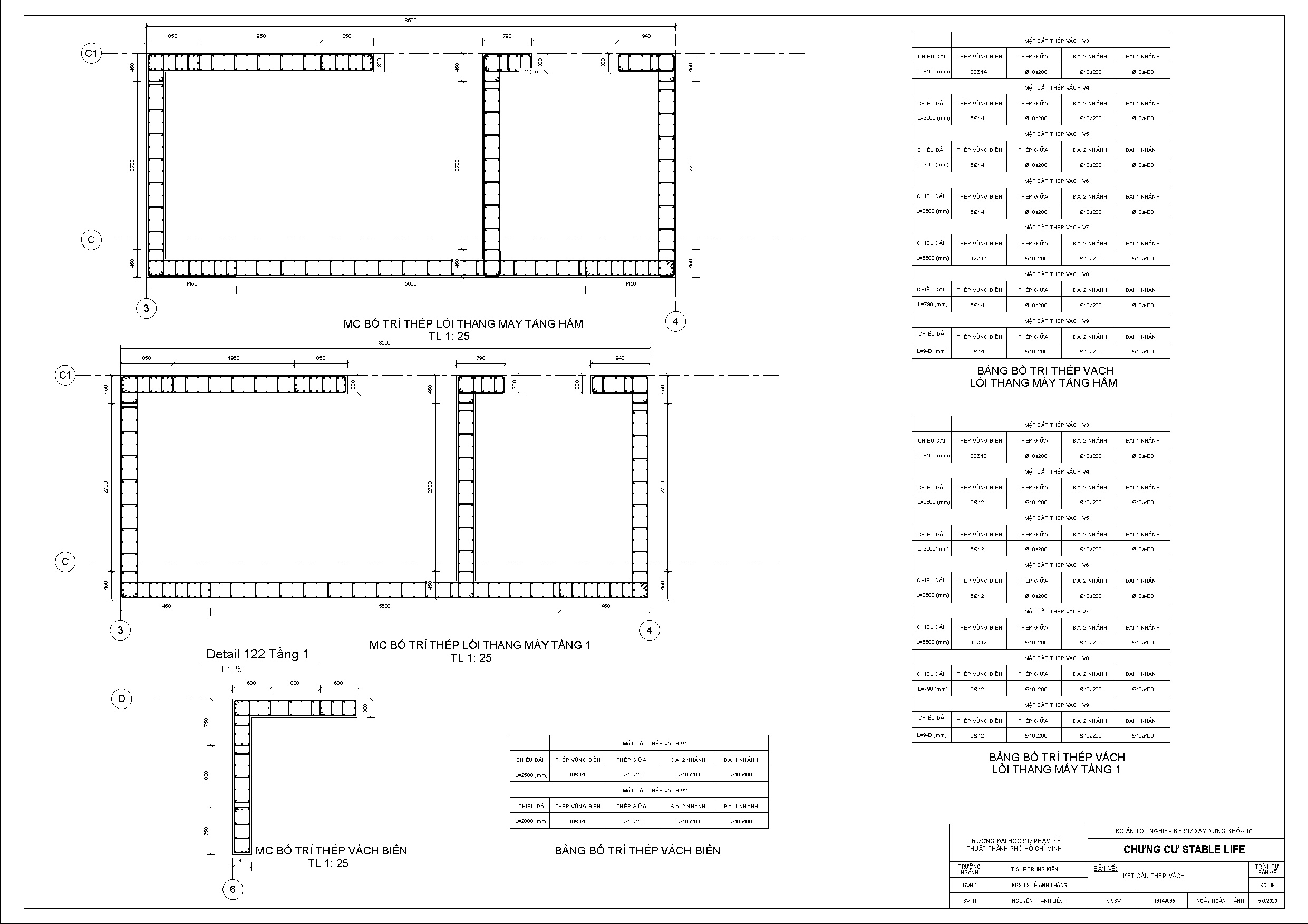 Đồ án tốt nghiệp - Chung cư Stable Life - Trang 136