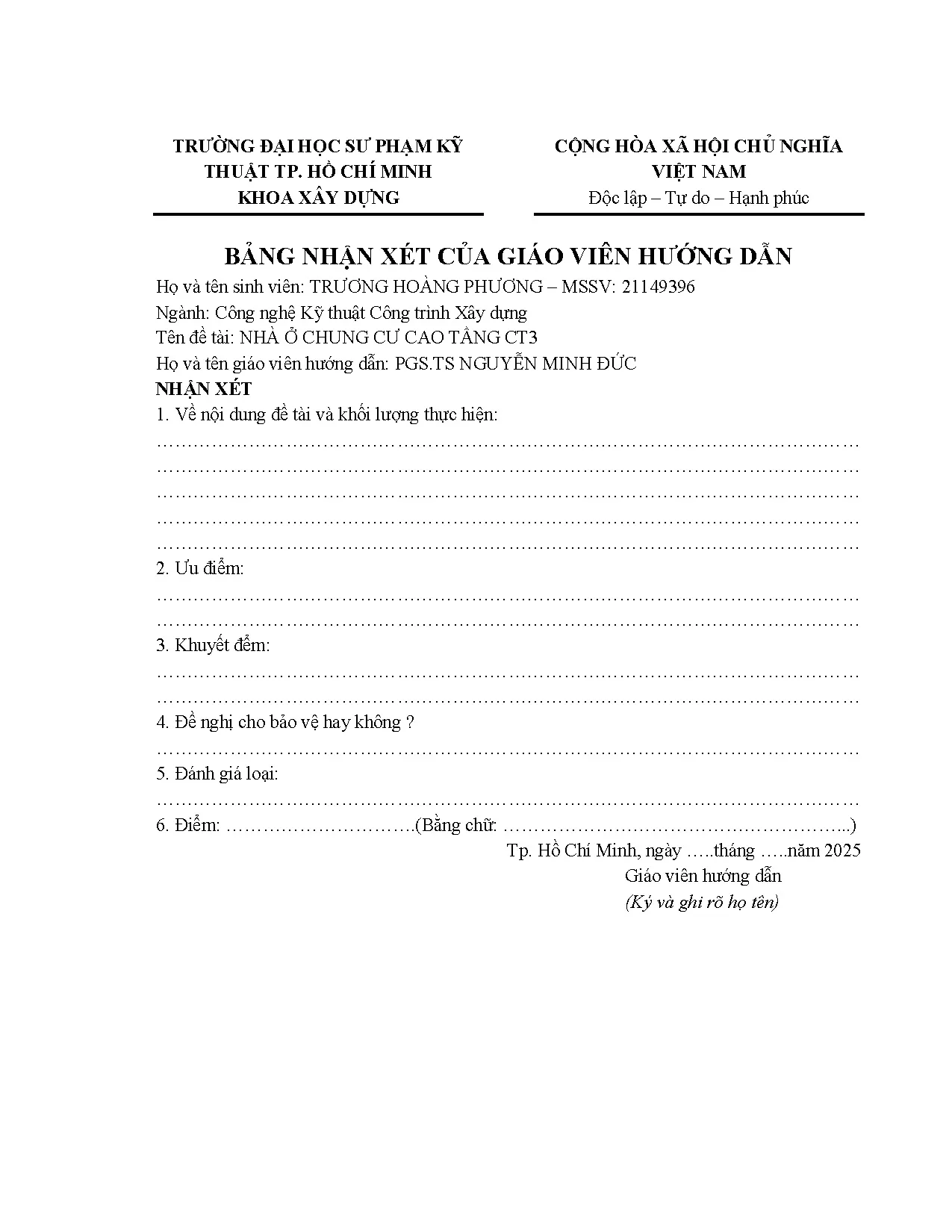 Đồ án tốt nghiệp - Nhà ở Chung cư cao tầng CT3 - Trang 2