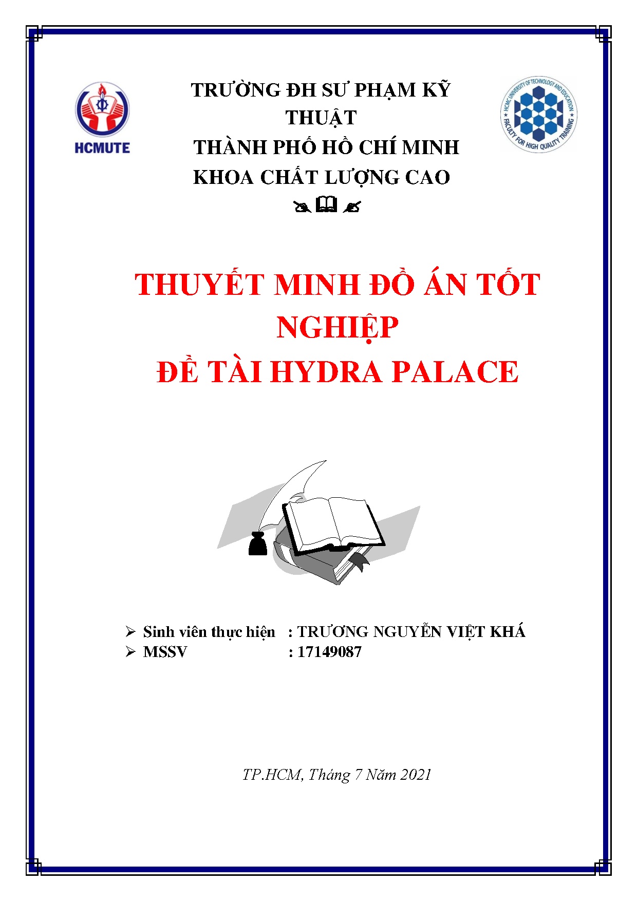 Đồ án tốt nghiệp - Hydra Palace