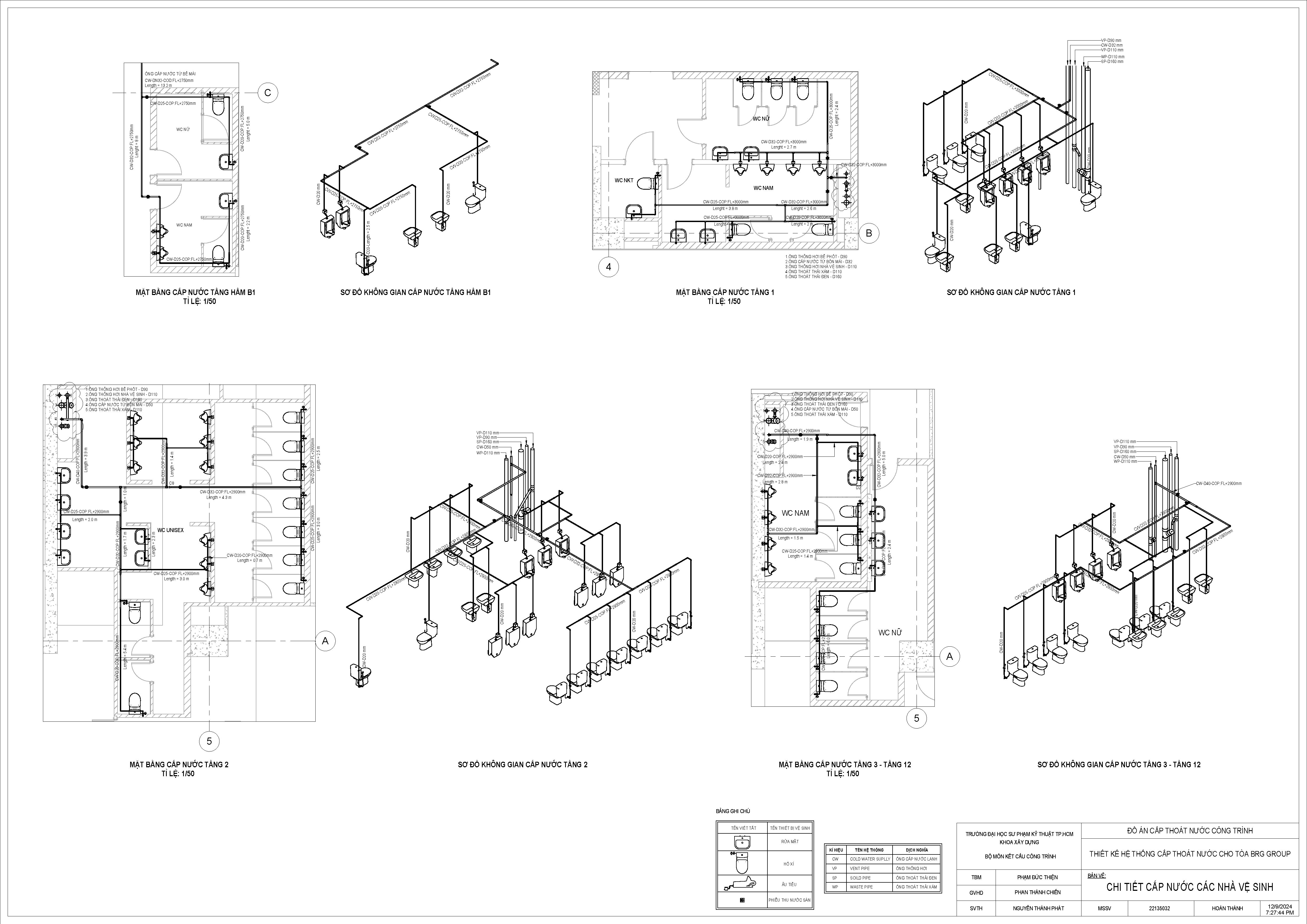BẢN VẼ ĐỒ ÁN NƯỚC REVIT - Trang 1