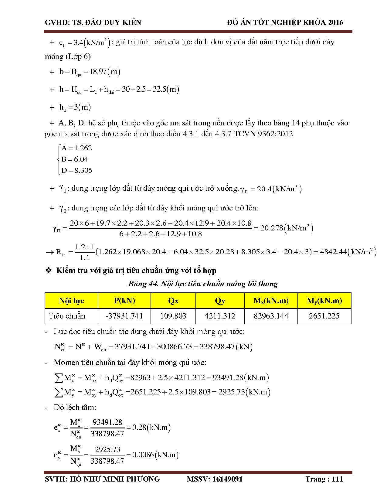 Đồ án tốt nghiệp - Chung cư Tân Tạo 1 - Trang 115