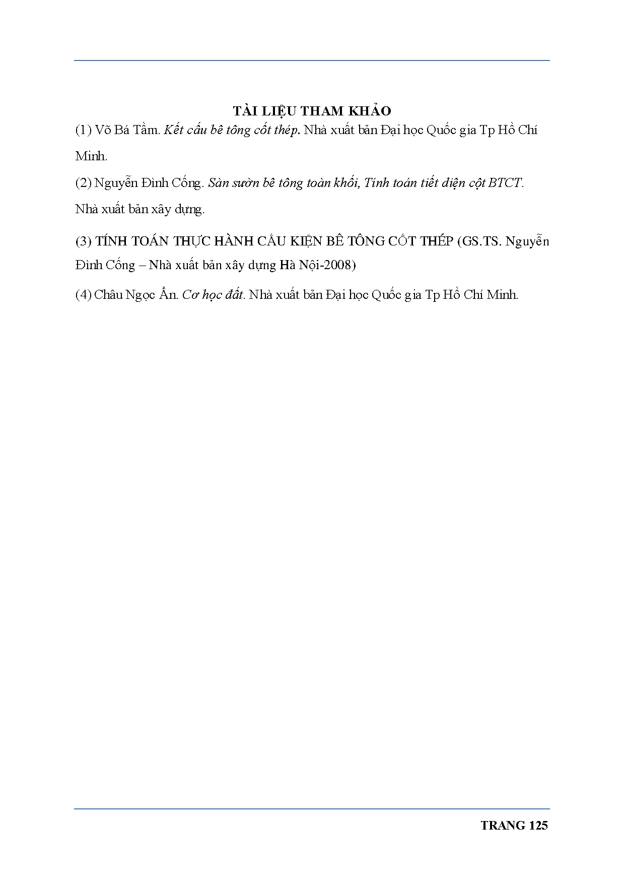 Ảnh một số trang tài liệu