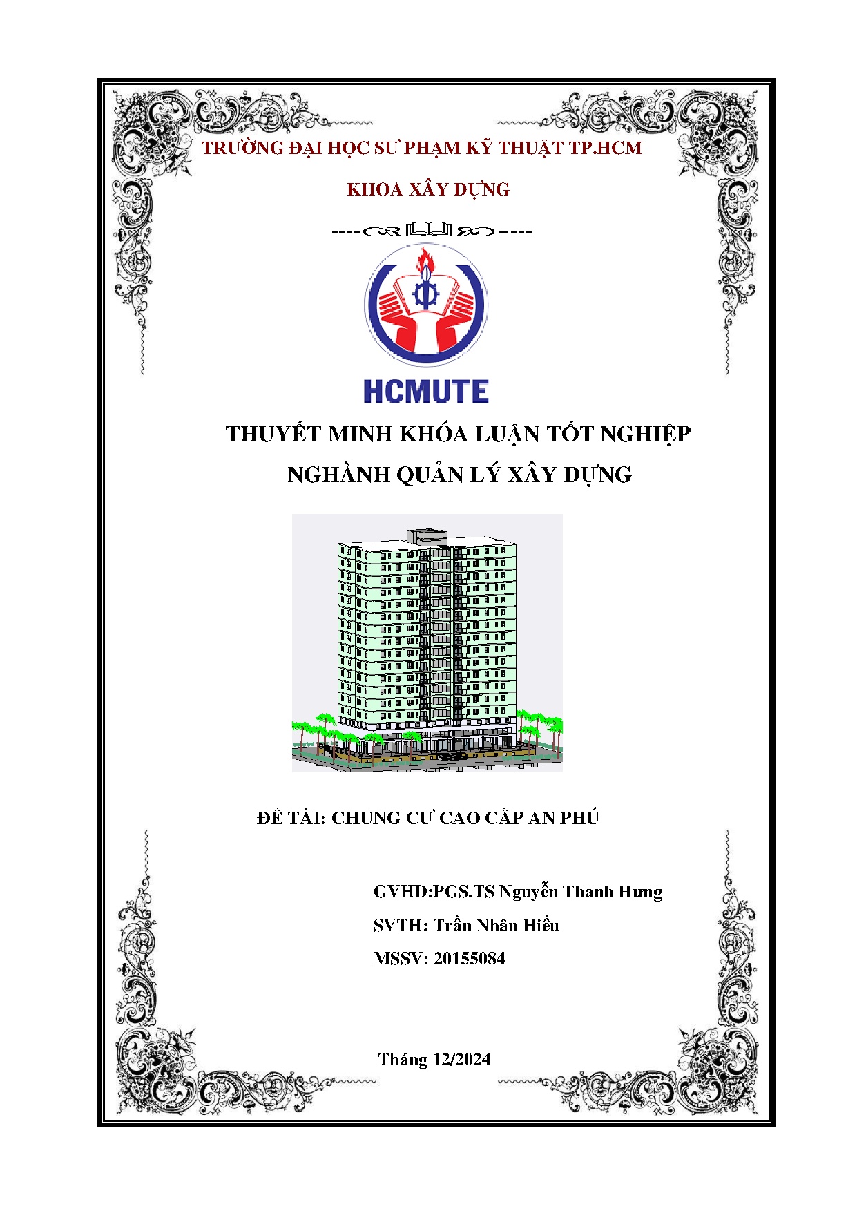 Đồ án tốt nghiệp - Chung cư cao cấp An Phú