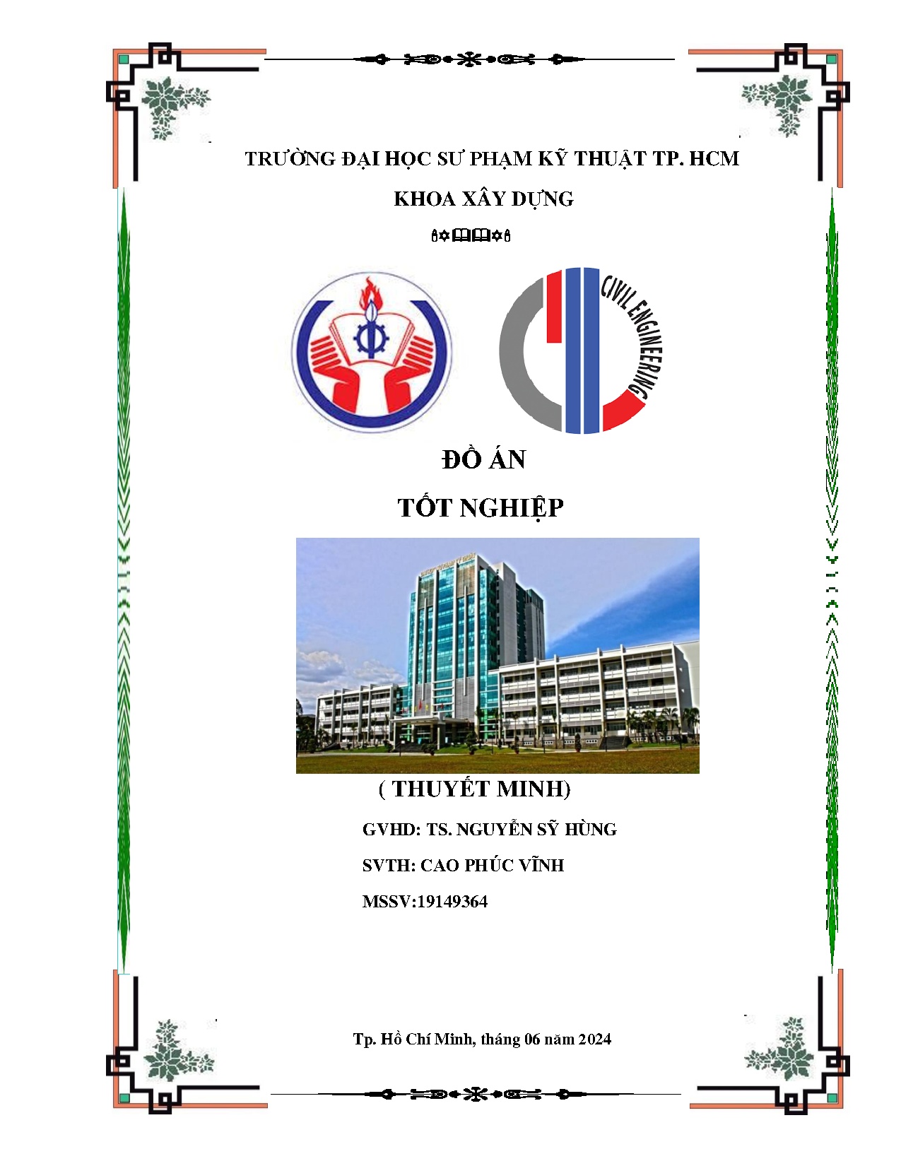 Đồ án tốt nghiệp - Thiết kế chung cư Vinhome Grandpark