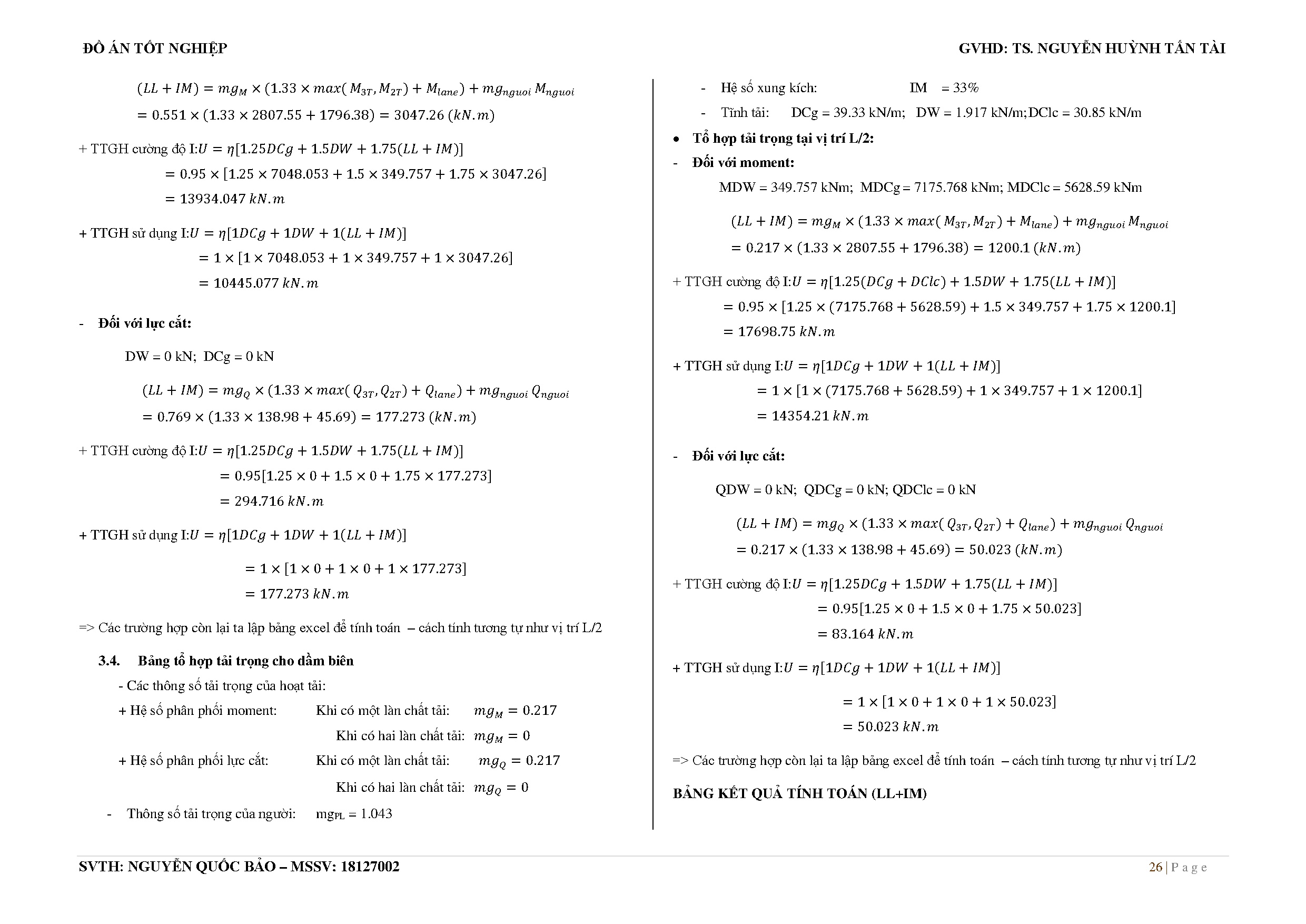 Ảnh một số trang tài liệu