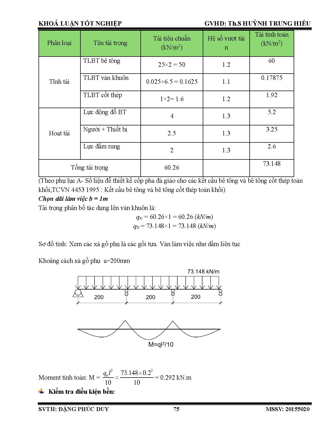 Đồ án tốt nghiệp - Công trình chung cư cao tầng The Loyal residence - Trang 87
