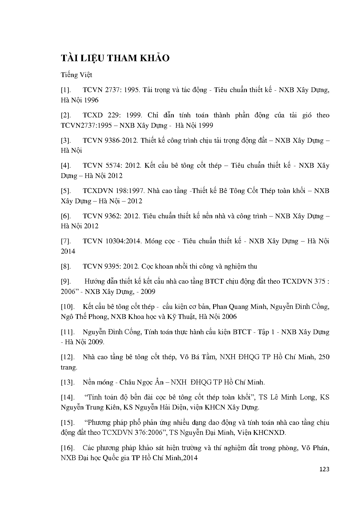 Ảnh một số trang tài liệu