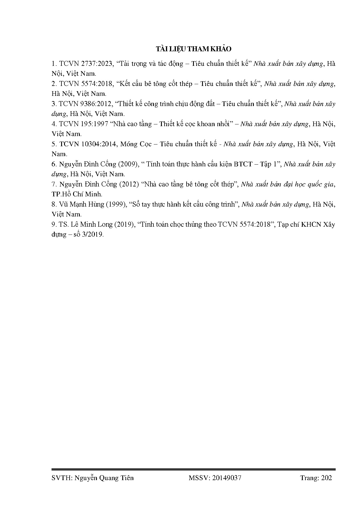 Ảnh một số trang tài liệu