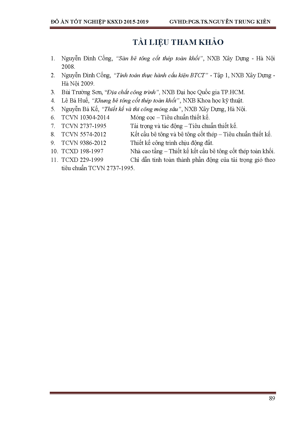 Ảnh một số trang tài liệu