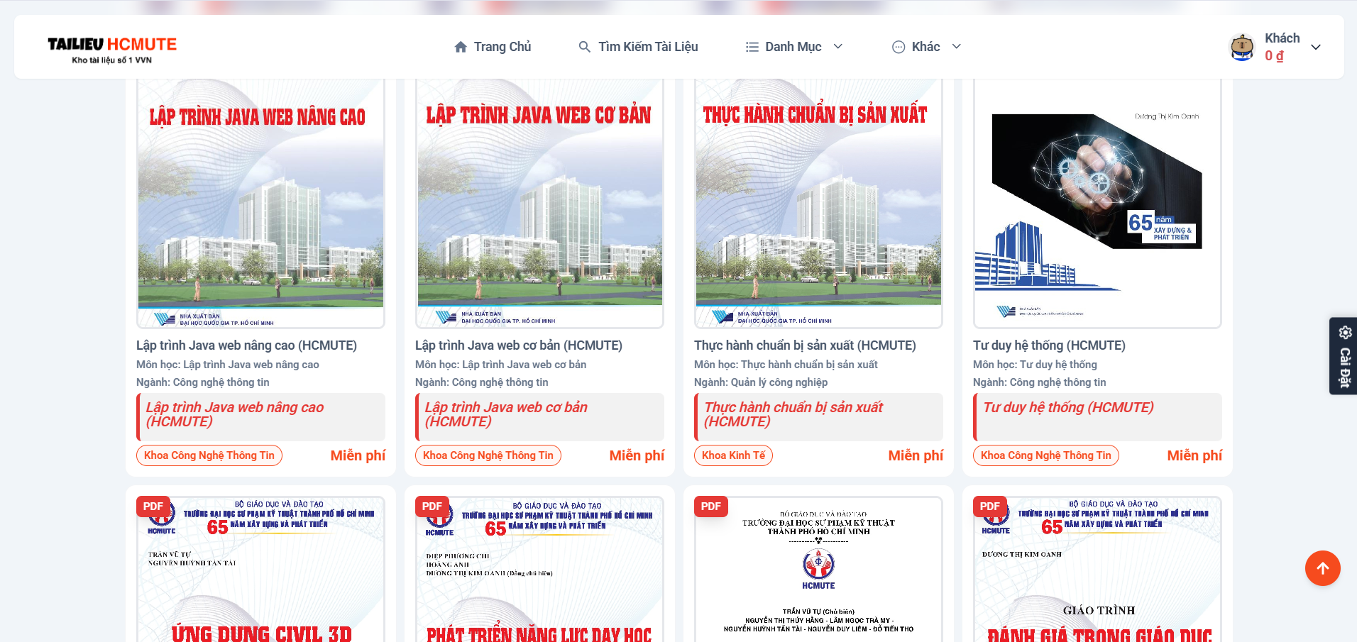 Xem và tải giáo trình tại Tài Liệu HCMUTE