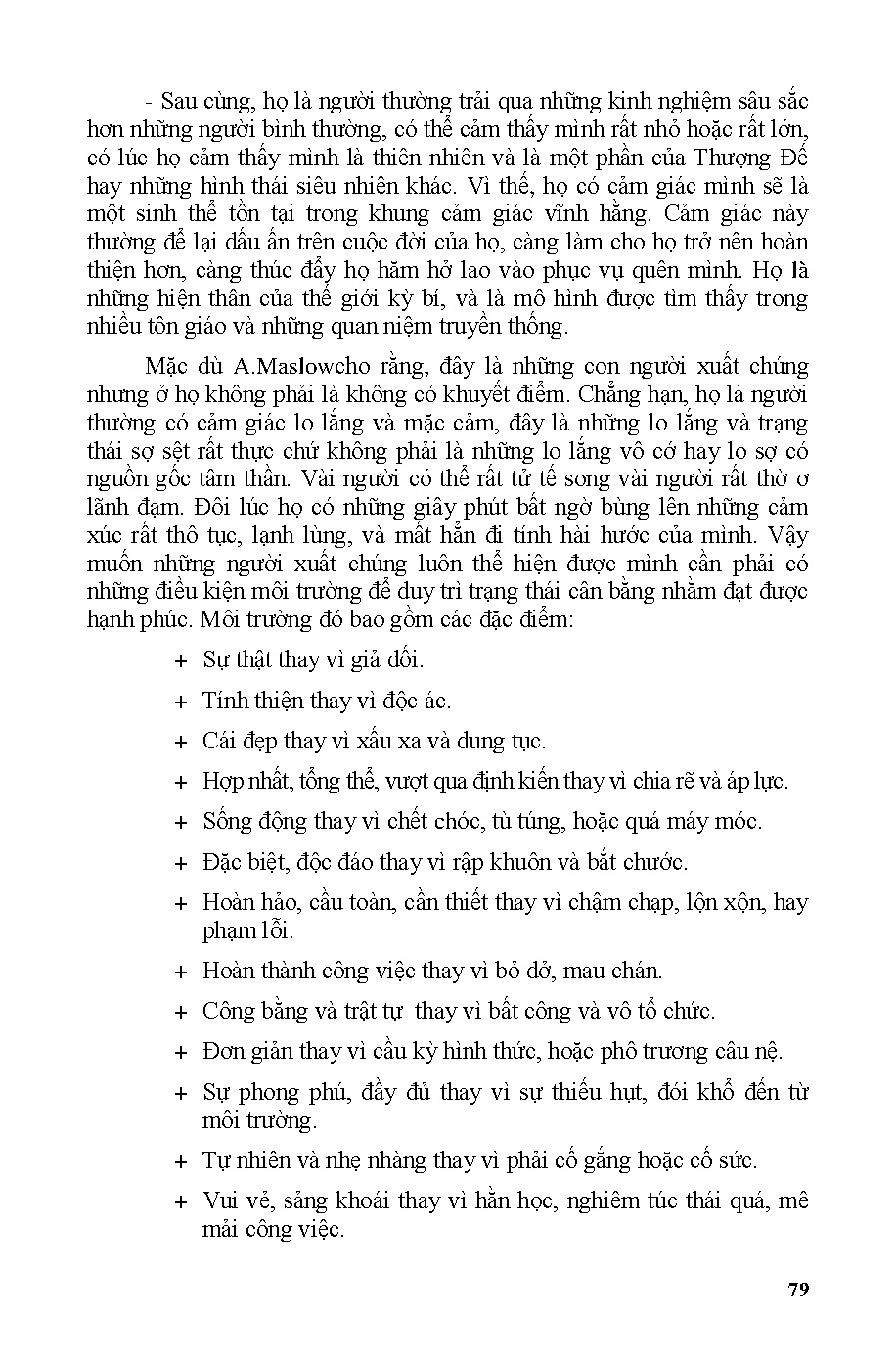 Giáo trình các trường phái tâm lý học trên thế giới (HCMUTE) - Trang 79