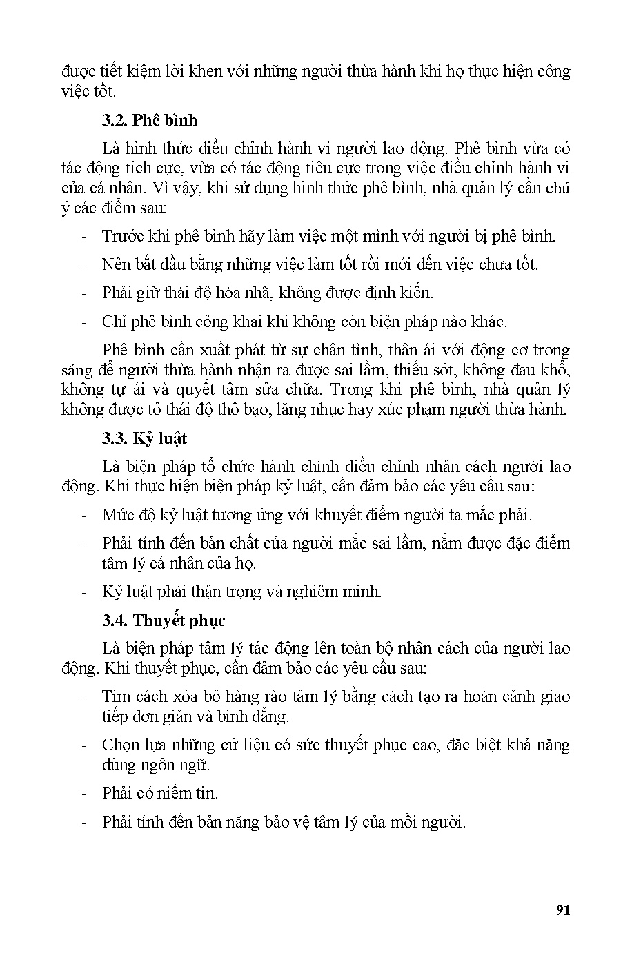 Giáo trình tâm lý học quản lý (HCMUTE) - Trang 91